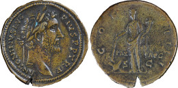 ROME - Sesterce - ANTONIN LE PIEUX - PAX AVG - 147 AD - SUP - 33.15 Mm - RIC.777 - 20-254 - La Dinastía Antonina (96 / 192)