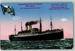 39625741 - Hamburg Amerika Linie Fahne - Dampfer