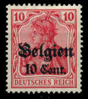 BES 1WK LP BELGIEN Nr 14a Ungebraucht X77B7A2 - Bezetting 1914-18