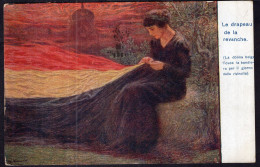 Italy - 1917 - Colore - Kienerk - Le Drapeau De La Revanche - Paintings