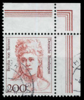 BRD DS FRAUEN Nr 1498ZB Gestempelt ECKE-ORE X7D4FC6 - Used Stamps