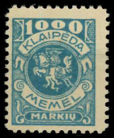 MEMEL 1923 Nr 150 Postfrisch X7DA432 - Klaipeda 1923