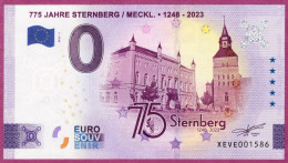 0-Euro XEVE 01 2022 775 JAHRE STERNBERG / MECKL. 1248 - 2023 - Private Proofs / Unofficial