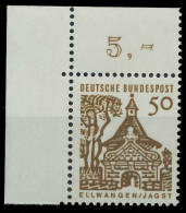 BRD DS D-BAUW 1 Nr 458 Postfrisch ECKE-OLI X7ED066 - Unused Stamps