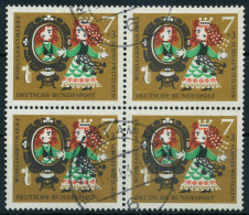 BRD 1962 Nr 385 Gestempelt VIERERBLOCK X7F7A0A - Used Stamps