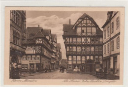 39086241 - Hann Muenden.  Ein Blick Auf Alte Haeuser Am Marktplatz Ungelaufen  Gute Erhaltung. - Hannoversch Muenden