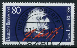 BRD 1986 Nr 1285 Zentrisch Gestempelt S7420FE - Used Stamps