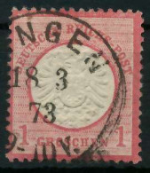 D-REICH BRUSTSCHILDE Nr 19 Gestempelt X895ED6 - Used Stamps