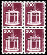 BERLIN DS INDUSTRIE U. TECHNIK Nr 506 Postfrisch VIERER S9528E2 - Unused Stamps