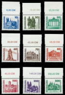 DDR DS BAUWERKE DENKMÄLER Nr 3344-3352 Postfrisch ORA X026206 - Unused Stamps