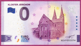 0-Euro XEVF 01 2022 KLOSTER JERICHOW - SACHSEN - Private Proofs / Unofficial