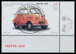 BRD BUND 2002 Nr 2289 Zentrisch Gestempelt ECKE-URE X3C8E8E - Used Stamps