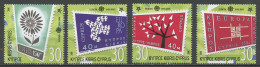 Europa 50 Ans 2006 Chypre - Cyprus - Zypern Y&T N°1076 à 1077 - Michel N°1065 à 1068 *** - Idées Européennes