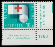SCHWEIZ PRO PATRIA Nr 776 Postfrisch ECKE-URE X696CDA - Unused Stamps