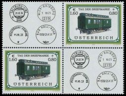 ÖSTERREICH 2002 Nr 2380 VBb Postfrisch VIERERBLOCK S37DD92 - Unused Stamps