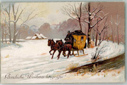 39678541 - Weihnachten Pferdeschlitten WBSS 1948 - Autres & Non Classés