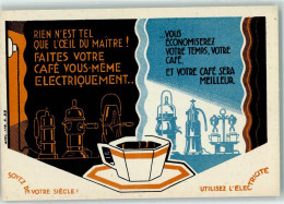 13443841 - Kaffeemaschinen  Faites Votre Cafe Vous Meme Electriquement - Advertising