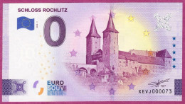 0-Euro XEVJ 01 2022 SCHLOSS ROCHLITZ - Private Proofs / Unofficial
