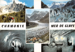 74-CHAMONIX-LA MER DE GLACE-N°2853-D/0259 - Chamonix-Mont-Blanc