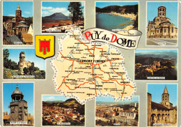 63-PANORAMA DU PUY DE DOME-N°2855-A/0157 - Other & Unclassified