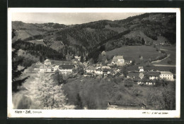 AK Kleinzell Bei Hainfeld, Ansicht Mit Kirche Aus Der Vogelschau  - Sonstige & Ohne Zuordnung