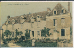 Orbec (14 Calvados) Pensionnat De L'Orailles - édit. Demanneville Colorisée Toilée - Orbec