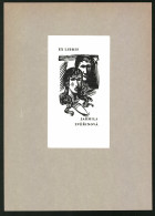 Exlibris Jarmila Zvernová, Mann Und Frau  - Ex-libris