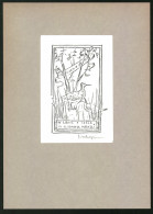 Exlibris Elisabetta Marelli, Enten Vor Einem See  - Bookplates