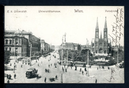 AK Wien 1910 Universität Und Votivkirche (PK0369 - Sonstige & Ohne Zuordnung