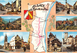 67-PANORAMA D ALSACE-LA ROUTE DU VIN-N°2863-A/0125 - Andere & Zonder Classificatie