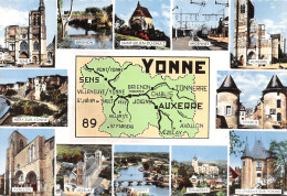 89-PANORAMA DE L YONNE-N°2864-A/0021 - Other & Unclassified