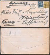 USA NY Cover Mailed To Germany 1930. 13c Rate Grant Roosevelt - Covers & Documents