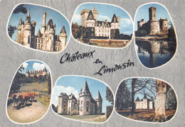 87-PANORAMA DES CHATEAUX DU LIMOUSIN-N°2866-A/0163 - Other & Unclassified