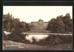 AK Kassel-Wilhelmshöhe, Schloss Mit Teich  - Kassel