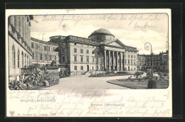 AK Kassel-Wilhelmshöhe, Schloss, Westfacade  - Kassel