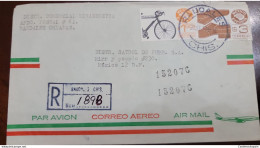 O) 1978 MEXICO, RAUDALES - CHIAPAS,  MEXICO EXPORTA BICYCLES, MEXICO EXPORTA SHOES - LEATHER GOODS, CIRCULATED TO MEXICO - Mexique