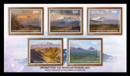 Armenia 2024 Mih. 1388/92 (Bl.130) Mount Aragats In Painting MNH ** - Armenia