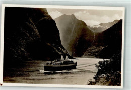 39872941 - Monteschiff In Norwegens Fjorden - Steamers