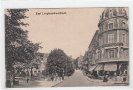 39093341 - Bad Langenschwalbach. Strassenpartie Mit Victoria Hotel. Karte Beschrieben Gute Erhaltung. - Bad Schwalbach