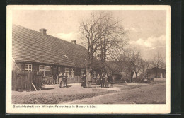 AK Burow B. Lübz, Gasthaus Von Wilhelm Fahrenholz  - Other & Unclassified