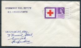 GB Scotland Stornoway Mail Service M.V. LOCH SEAFORTH Ship Cover - Brieven En Documenten