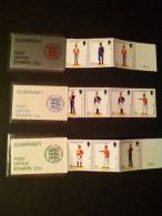 3 Carnets De Timbres Neufs De Guernesey - Guernesey