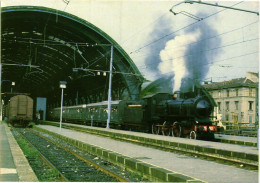 TRENO LOCOMOTIVA - Stazione Centrale Di MILANO - Linea Milano Luino - Ediz. M.C.S. - T015 - Trains