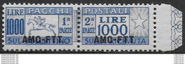 1954 Trieste A Pacchi Postali Lire 1.000 MNH Sassone N. 26 - Non Classés