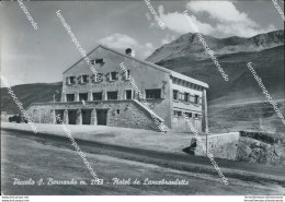 Cg569 Cartolina Piccolo S.bernardo Hotel De Lancebranlette Aosta - Aosta