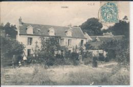 Orbec (14 Calvados) Une Maison (carte écrite Par Vve Mallet) édit. Mme Legrand - Orbec