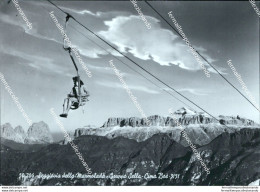 Cg514 Cartolina Seggiovia Della Marmolada Gruppo Sella Cima Boe' Bolzano - Bolzano (Bozen)