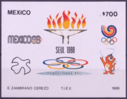 F-EX49444 MEXICO MNH 1988 OLYMPIC GAMES SEOUL KOREA.  - Estate 1988: Seul