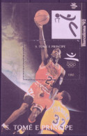F-EX49442 SAO TOME I PRINCIPE MNH 1992 OLYMPIC GAMES BARCELONA BASKETBALL.  - Ete 1992: Barcelone