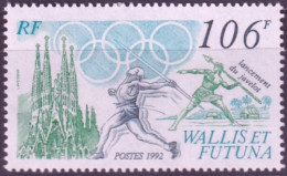 F-EX49472 WALLIS ET FUTUNA MNH 1992 OLYMPIC GAMES BARCELONA JAVELIN.  - Summer 1992: Barcelona